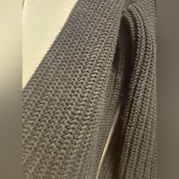 Nine West Women’s Black Knit Sweater Cardigan Size Large Cozy - Picture 6 of 10